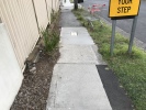 Footpath on Keeler Street needs to be fixed